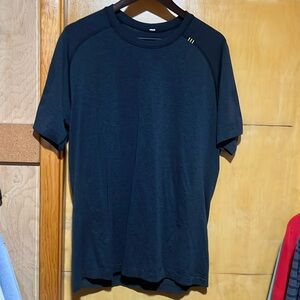 Blue athletic Lululemon tee